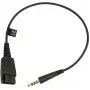 GN Jabra Jabra - adaptér pre headset - mini konektor samec na Quick Disconnect samec - pre SPEAK 410, 410 MS (8800-00-99)