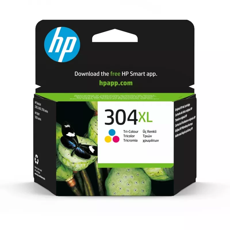 HP 304XL tri-color originálna atramentová kazeta