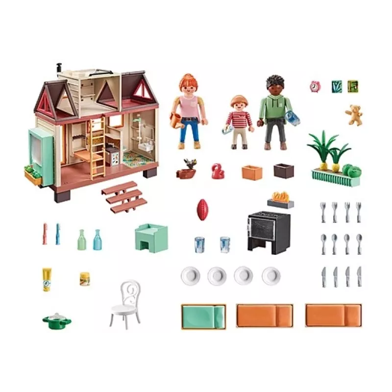 Sada na hranie Family Playmobil 71509 viacfarebná vek 4-10