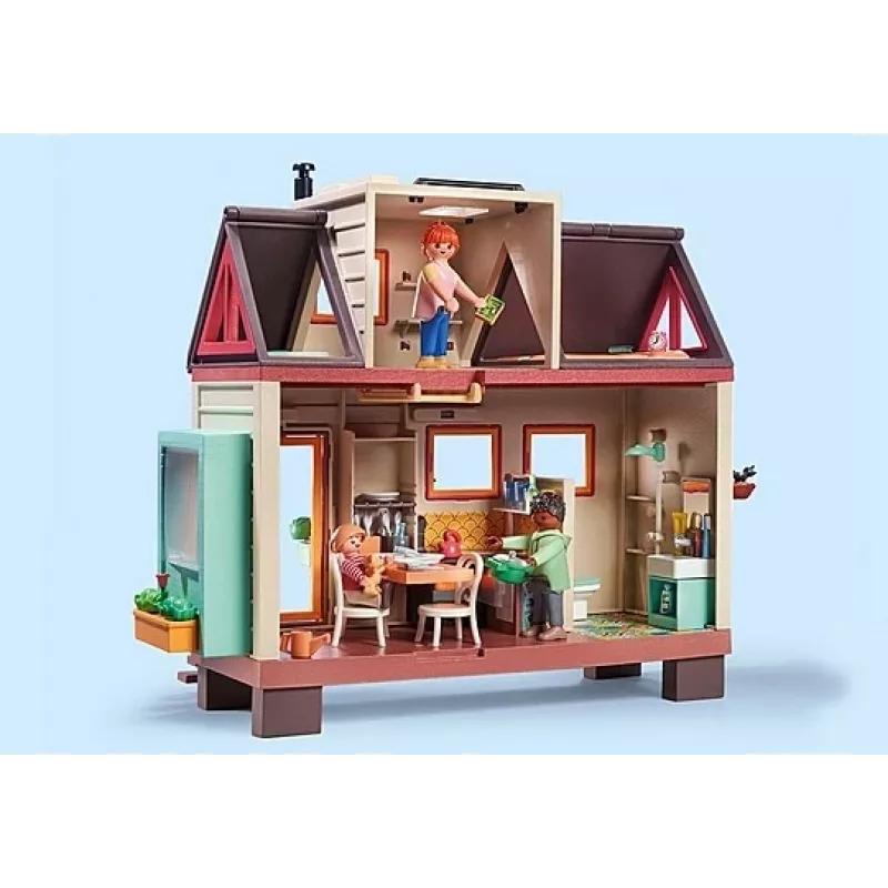 Sada na hranie Family Playmobil 71509 viacfarebná vek 4-10