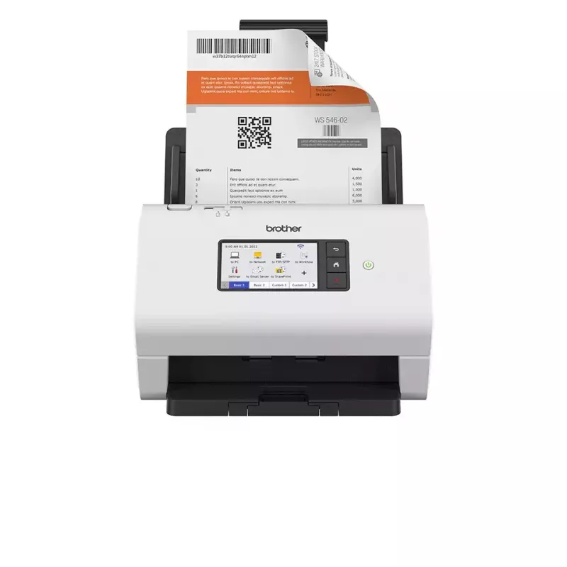 ADF + skener s podávačom Brother ADS-4900W 600 x 600 DPI A4 čiernobiely