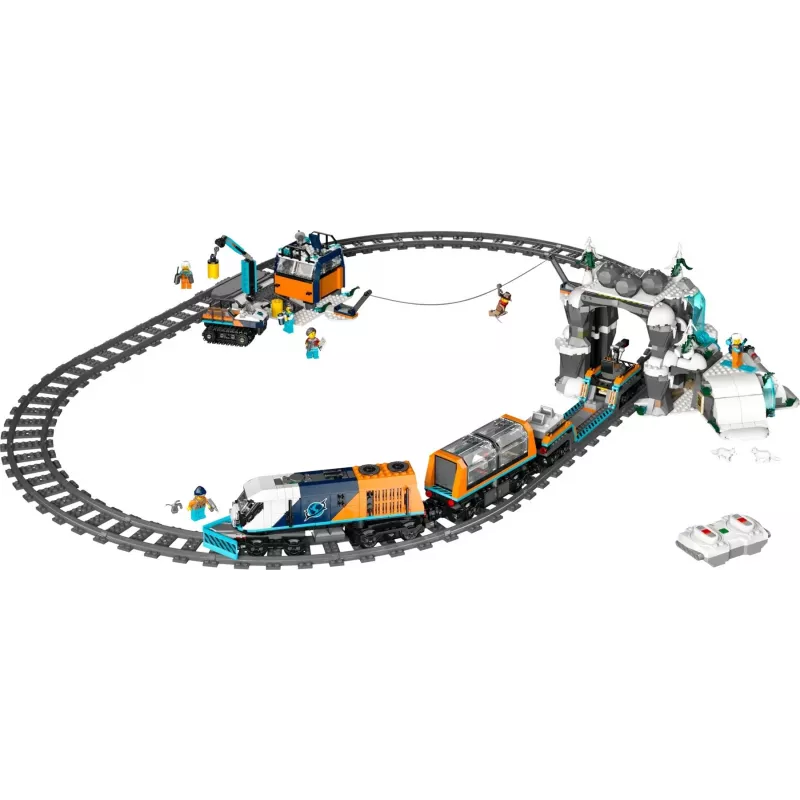 LEGO CITY 60470 Prieskumnícky Arctic Polar Express vlak