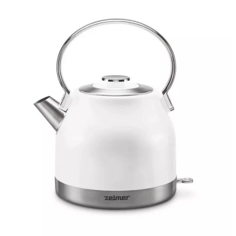 Zelmer ZCK7940 kanvica na vodu 1,5 l 2200 W nerezová, biela