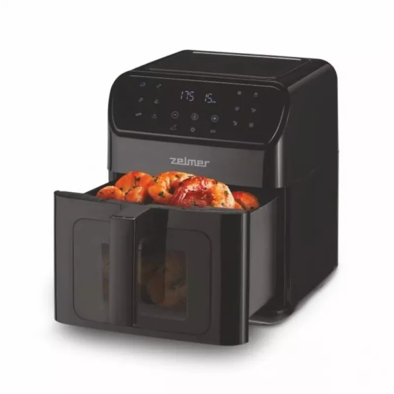 Zelmer ZAF6500 fritéza na horúci vzduch 6,5 l 1500 W čierna