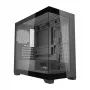 Darkflash C218M počítačová skriňa + 6 ARGB ventilátorov (čierna)