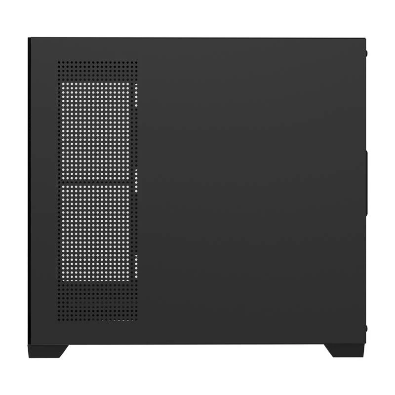 Darkflash C218M počítačová skriňa + 6 ARGB ventilátorov (čierna)