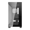 Darkflash C218M počítačová skriňa + 6 ARGB ventilátorov (čierna)