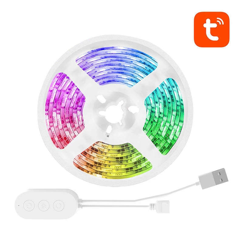 Smart WiFi RGB LED svetelný pás Gosund SL1 (2,8 m), Tuya