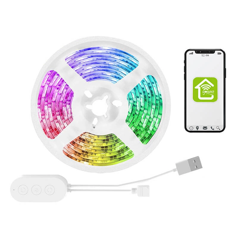 Smart WiFi RGB LED svetelný pás Gosund SL1 (2,8 m), Tuya