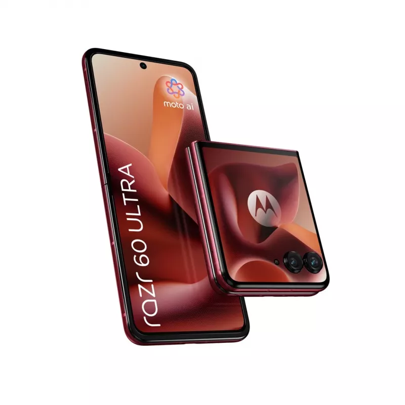 Motorola razr 60 ultra 17,7 cm (6,96 inch) Dual SIM Android 15 5G USB Type-C 16 GB 512 GB 4700 mAh bordová
