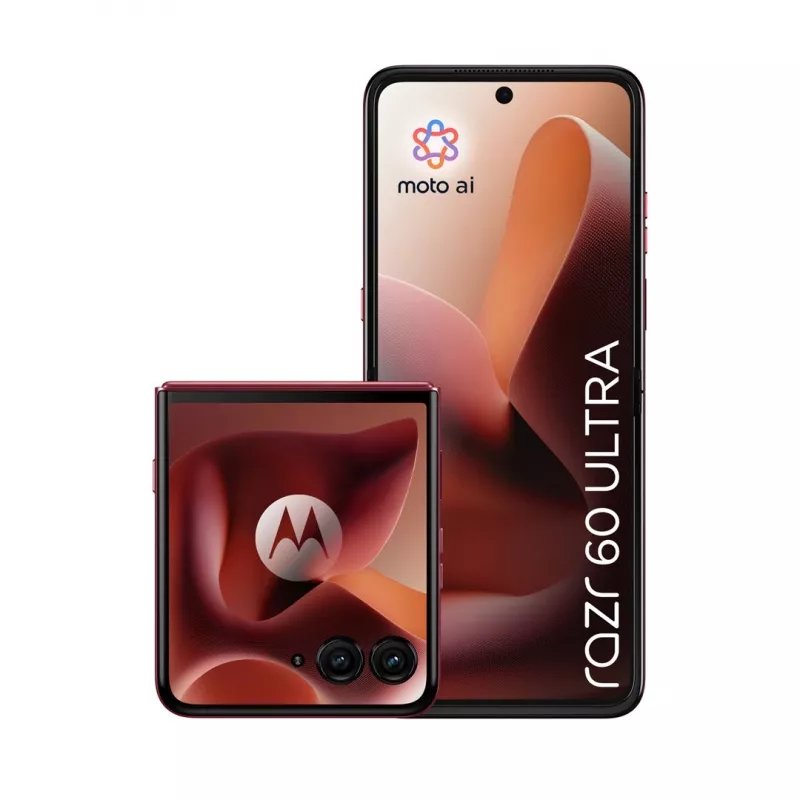 Motorola razr 60 ultra 17,7 cm (6,96 inch) Dual SIM Android 15 5G USB Type-C 16 GB 512 GB 4700 mAh bordová
