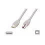 Logilink USB 2.0 prepojovací kábel USB-A na USB-B USB A konektor samec USB B konektor samec