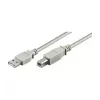 Logilink USB 2.0 prepojovací kábel USB-A na USB-B USB A konektor samec USB B konektor samec