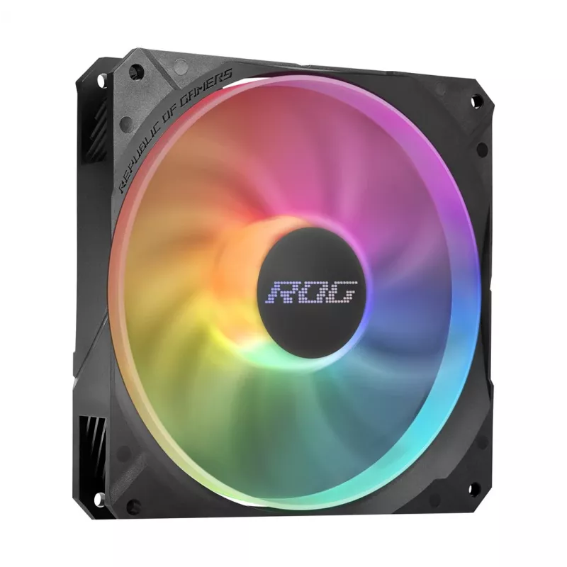 ASUS ROG STRIX LC II 280 ARGB procesorový all-in-one kvapalinový chladič 14 cm čierny 1 ks