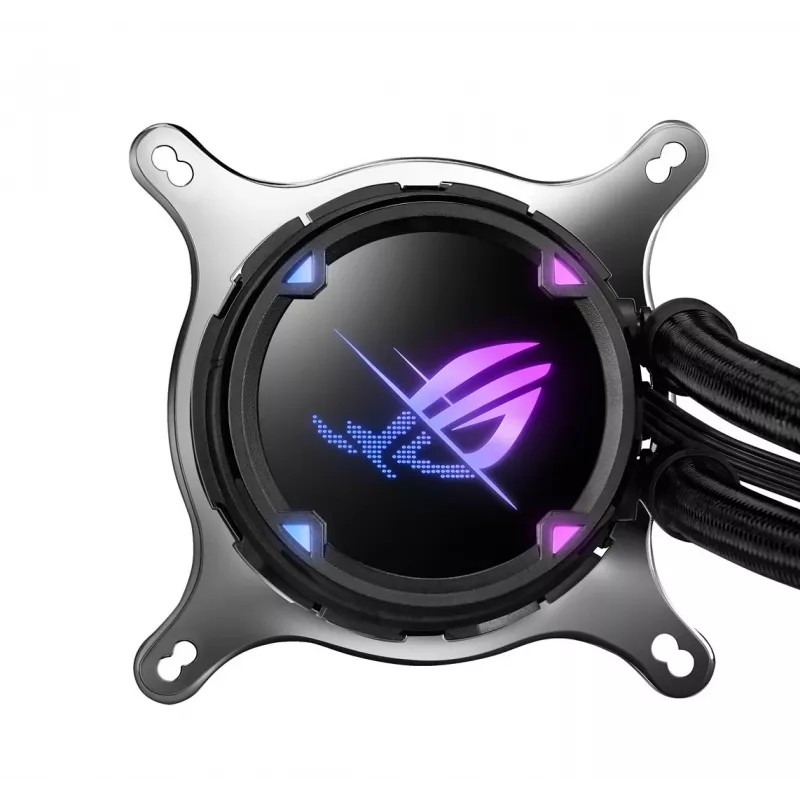 ASUS ROG STRIX LC II 280 ARGB procesorový all-in-one kvapalinový chladič 14 cm čierny 1 ks
