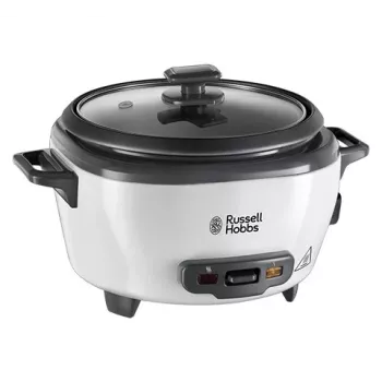 Russell Hobbs 27020-56 hrniec na ryžu Mini, 0,4 l, čierna/biela