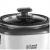 Russell Hobbs 27020-56 Mini ryžovar, 0,4 L, čierny/biely