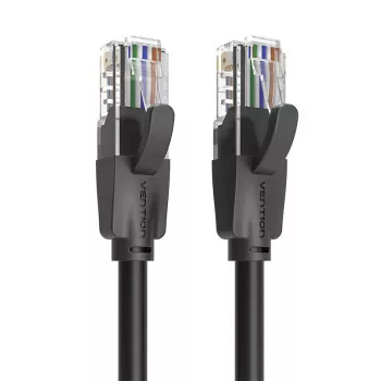 UTP-CAT6-Vention sieťový kábel IBEBN RJ45 Ethernet 1000Mbit/s 15m (čierny)