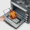 Severin TO 2073 XXL mini rúra na pečenie 60 l 2200 W čierna gril