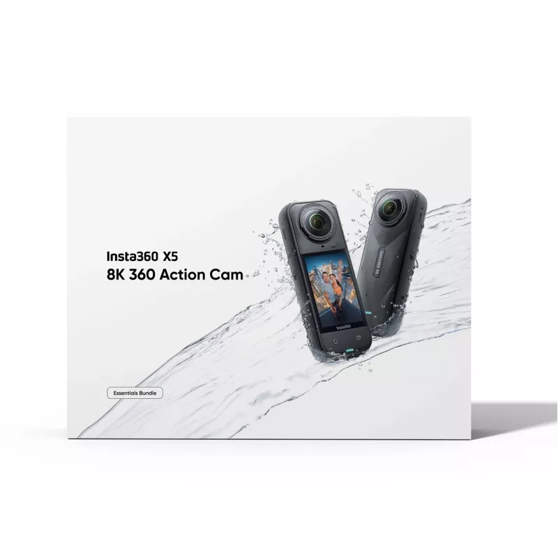 Insta360 X5 Bundle akčná športová kamera 72 MP 8K Ultra HD 360°