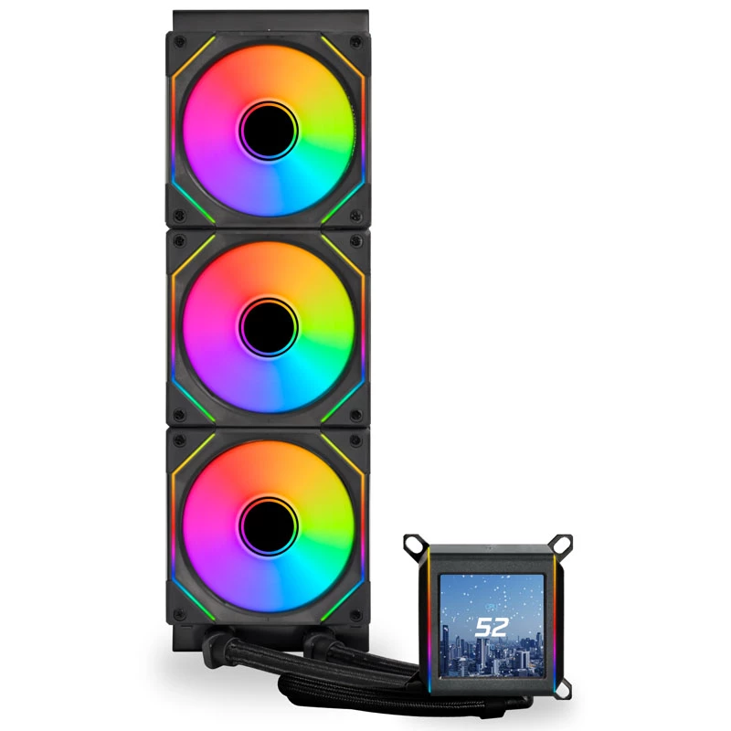 Sada kvapalinového chladenia Lian Li GALAHAD II LCD SL-INF 36 cm čierna