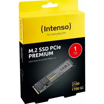 Intenso PREMIUM - SSD - 1TB - interný - M.2 2280 - PCI Express 3.0 x4 (NVMe) (3835460)
