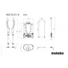 Závesný záhradný postrekovač Metabo RSG 18 LTX 15