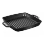 Grilovacia panvica Staub 40511-683-0 obdĺžniková čierna 348x280x43 mm