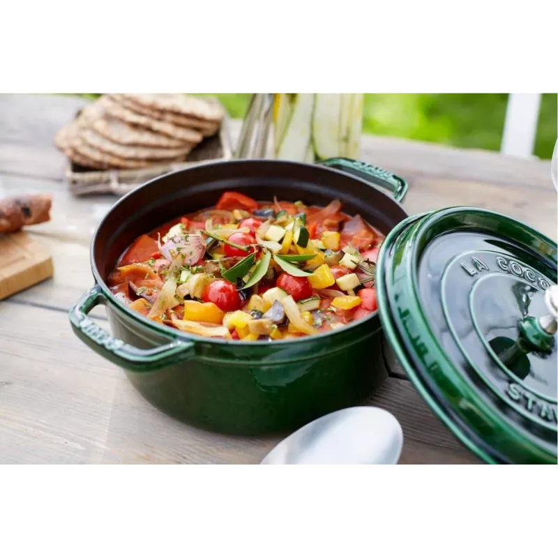 Staub 40503-109-0 kuchynská štetka silikón čierna, drevo