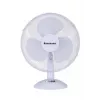 Stolný domáci ventilátor Ravanson WT-1040 — 43 cm, 3 lopatky, 3 rýchlosti, 45 W, plastové puzdro, sivý