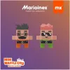 Marioinex Mini Waffle City smetiarske auto, stavebnica, 148 kusov (903131)