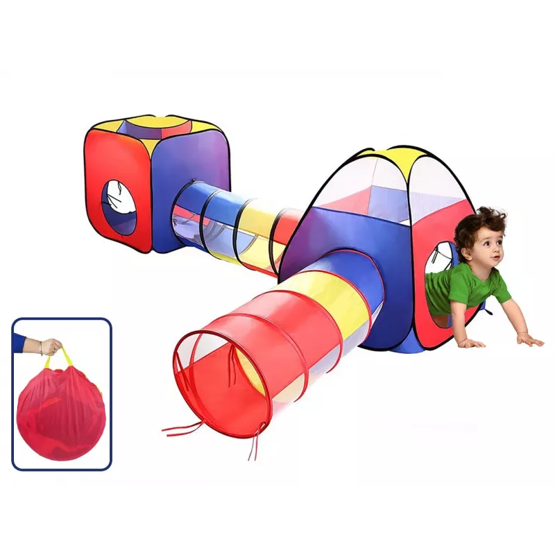 Detský hrací stan Madej 004178, látkový domček, 4 kusy