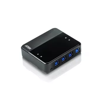 ATEN US434 4x4 USB 3.2 Gen1 prepínač zdieľania periférií