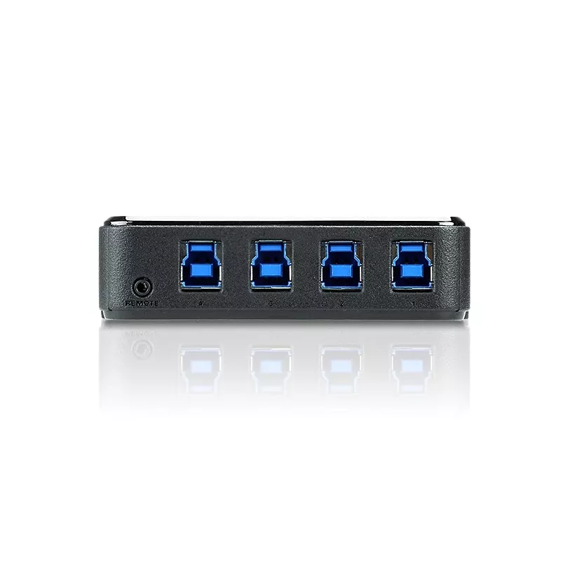 ATEN US434 4x4 USB 3.2 Gen1 prepínač zdieľania periférií