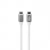 Havit CB6290 USB Type-C na USB Type-C kábel 1 m 10 Gbit/s sivá biela