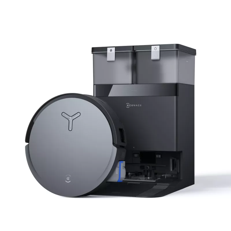 Ecovacs Deebot X8 Omni robotický vysávač so základňovou stanicou, biely