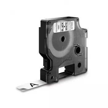 DYMO D1 nylonová etiketovacia páska S0718050, 19 mm x 3,5 m, čierna na bielej