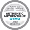 DYMO D1 nylónová štítková páska S0718050, 19 mm x 3,5 m, čierna na bielej