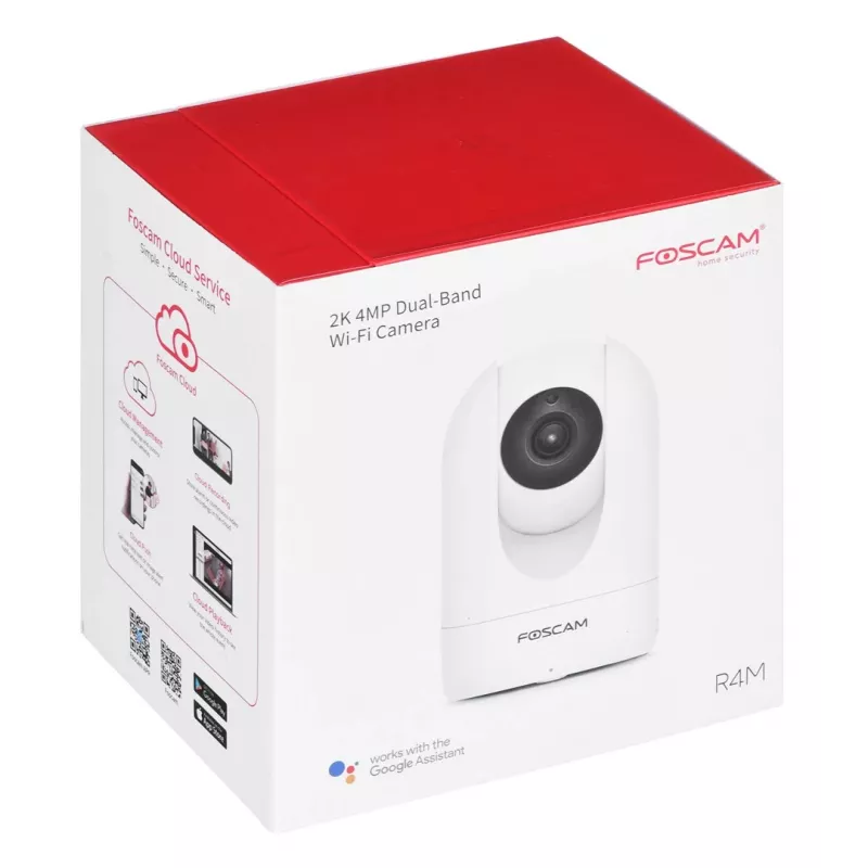 Foscam R4M bezpečnostná kamera Cube IP bezpečnostná kamera vnútorná 2560 x 1440 pixelov stolová