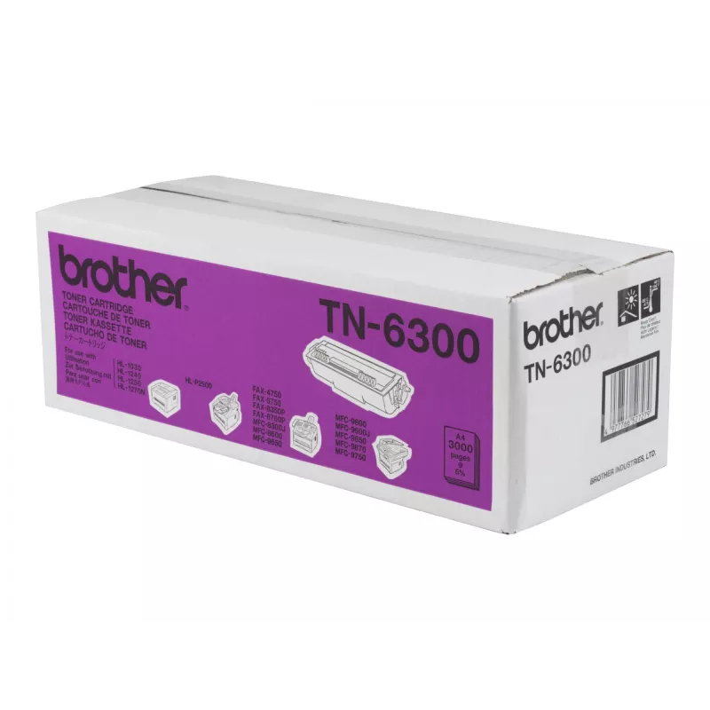 Brother TN-6300 tonerová kazeta, čierna, 3000 strán
