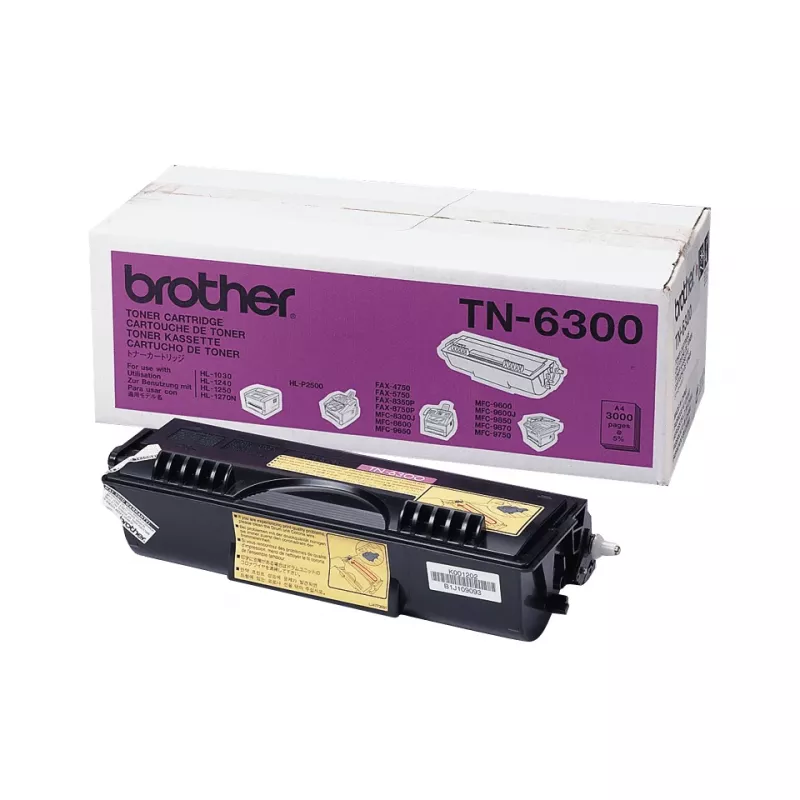 Brother TN-6300 tonerová kazeta, čierna, 3000 strán