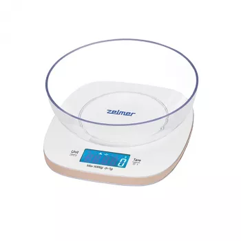 Zelmer ZKS1451 elektronická kuchynská váha biela
