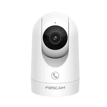 IP bezpečnostná kamera Foscam R8M biela – 8 MP 4K (3840×2160), 2,8 mm sklenená šošovka, 350° horizontálne / 150° vertikálne, 2,4G/5G Wi‑Fi, microSD do 256GB