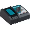 Akumulátorová šabľová píla DJR186RT, 18 Volt, šabľová píla modrá/čierna, lítium-iónový akumulátor 5,0 Ah