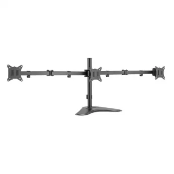 LOGILINK BP0174 trojitý držiak monitora 17-27 palcov dĺžka ramena každý 658 mm s držiakom na smartfón hliník