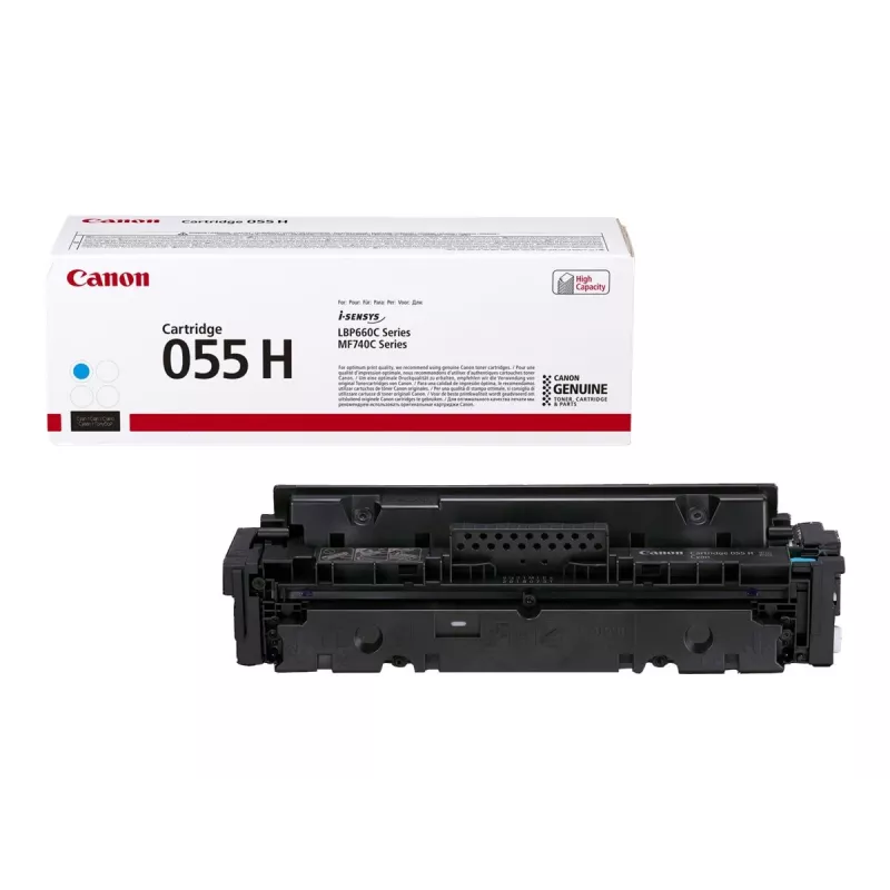 Canon 055H tonerová kazeta 1 ks originál azúrová