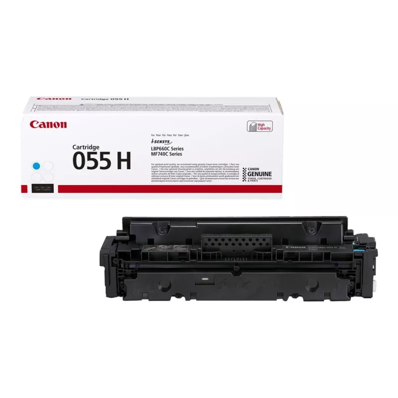 Canon 055H tonerová kazeta 1 ks originál azúrová