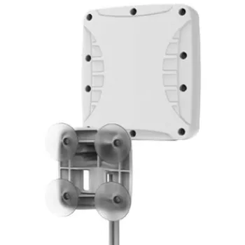 Poynting Antennas 5G/LTE stožiar/stena/okno A-XPOL-0001-V2-21 SMA (M) 3dBi 2x2 MIMO krížovo polarizovaná všesmerová SMA - konektor samec 2 x 5 m
