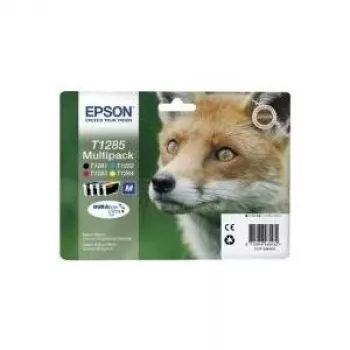 Atrament Epson Ink C13T12854012 T1285 čierny azúrová purpurová žltý