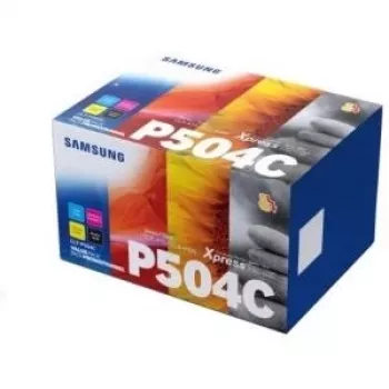 Samsung toner CLT-P504C – Rainbow Kit (C/M/Y/K) – kapacita: BK: 2 500 strán, C/M/Y: po 800 strán (CLT-P504C/ELS)